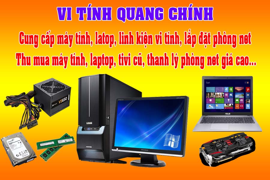 Vi tính Quang Chính - thu mua màn hình quán net