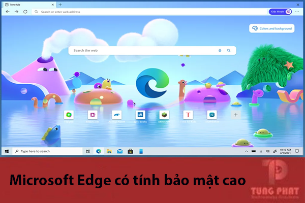 Microsoft Edge có tính bảo mật cao